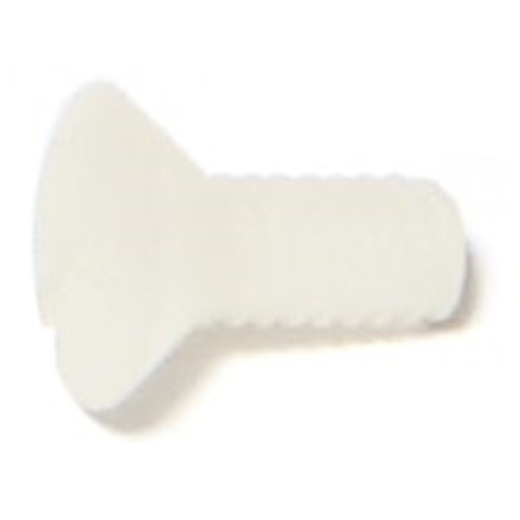 8-32 x 3/8 Nylon Ov Mach Sc