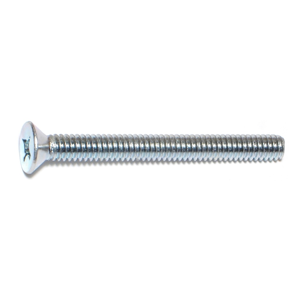 1/4-20 x 2-1/2 Ph Fl Mach Sc Zn