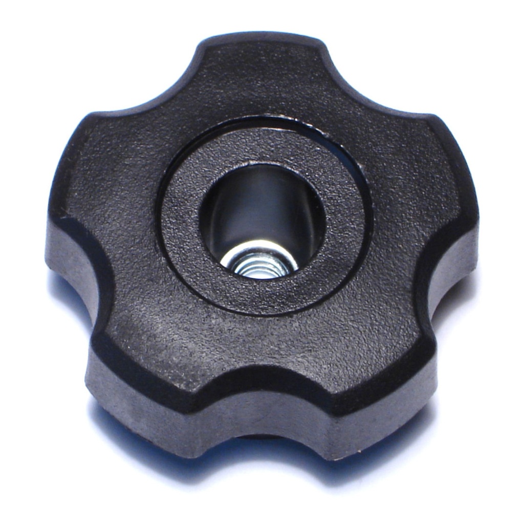 1/4-20 x 1-3/4 Fem Fluted Knob