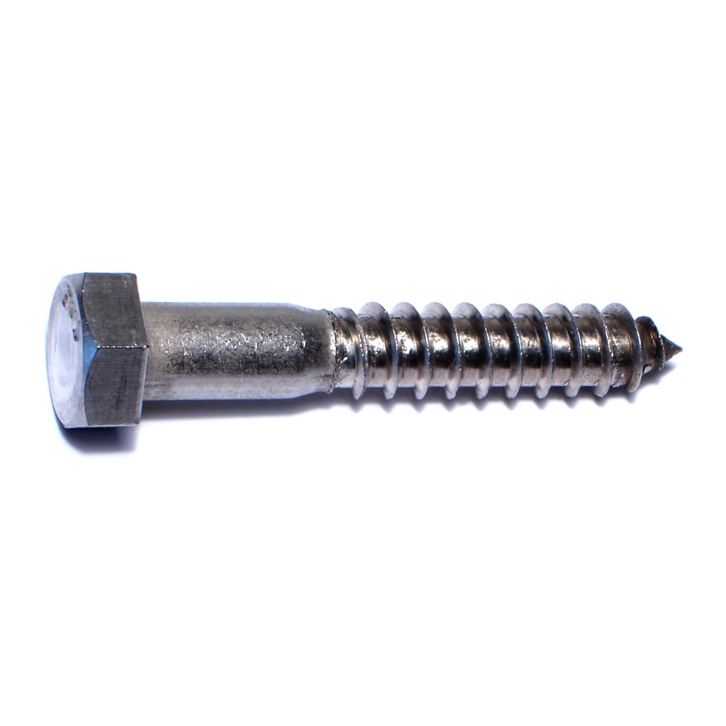 1/2 x 3 Hex Lag Screw SS