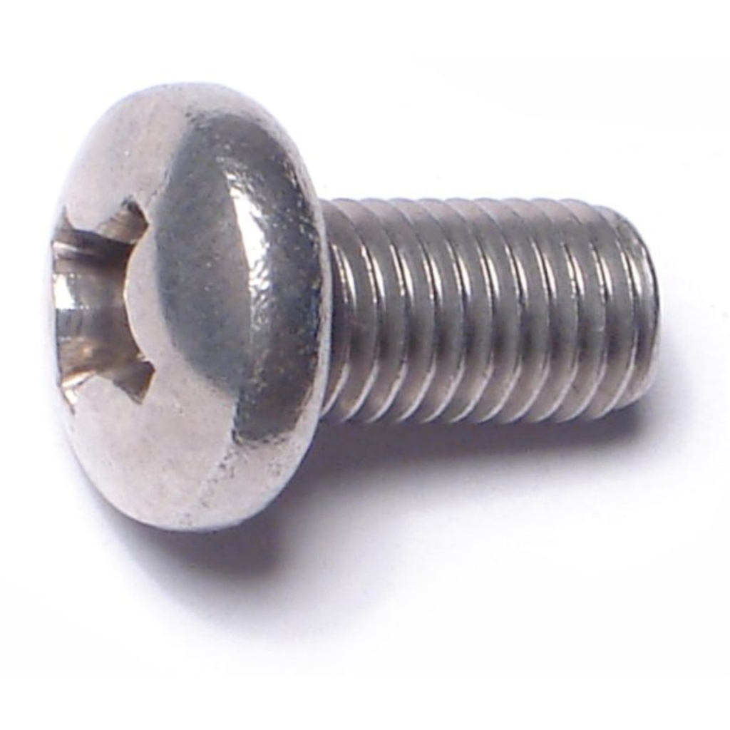 1/4-28 x 1/2 Ph Pn Mach Sc SS