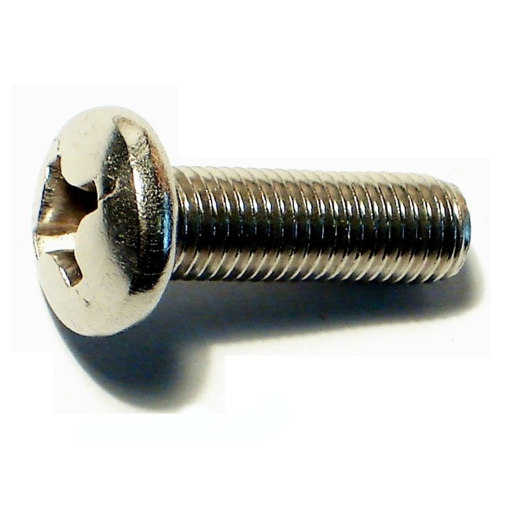 5/16-24 x 1 Ph Pn Mach Sc SS