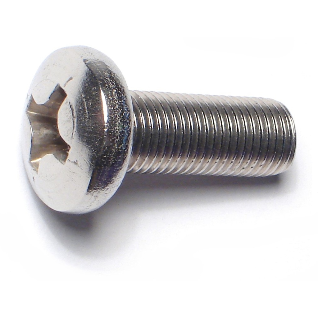 3/8-24 x 1 Ph Pn Mach Sc SS