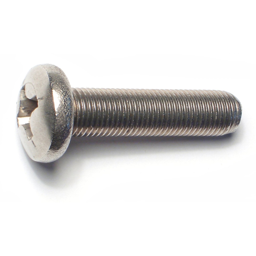 3/8-24 x 1-1/2 Ph Pn Mach Sc SS