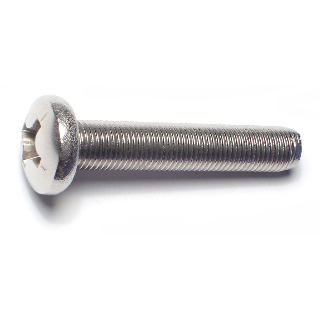 3/8-24 x 2 Ph Pn Mach Sc SS