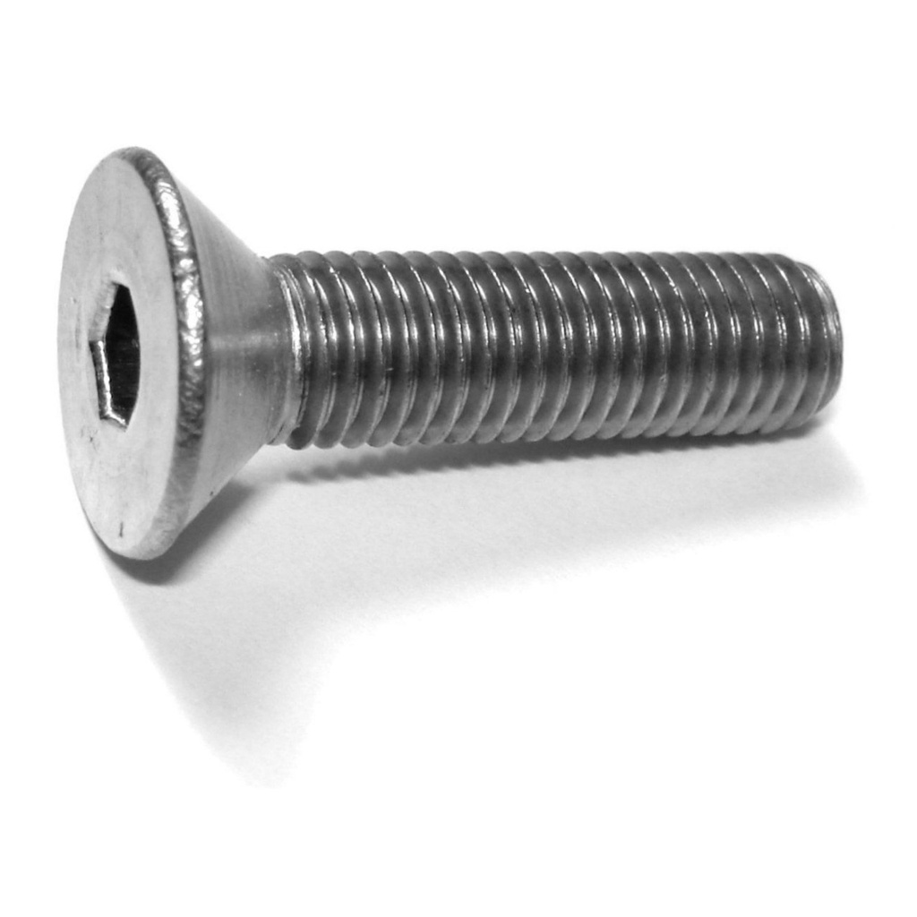 1/4-28 x 1 Flat Socket SS