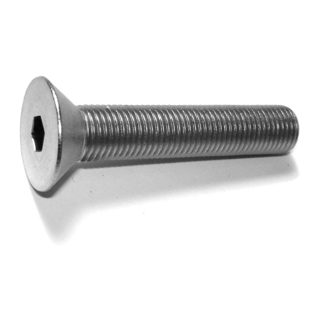 3/8-24 x 2 Flat Socket SS