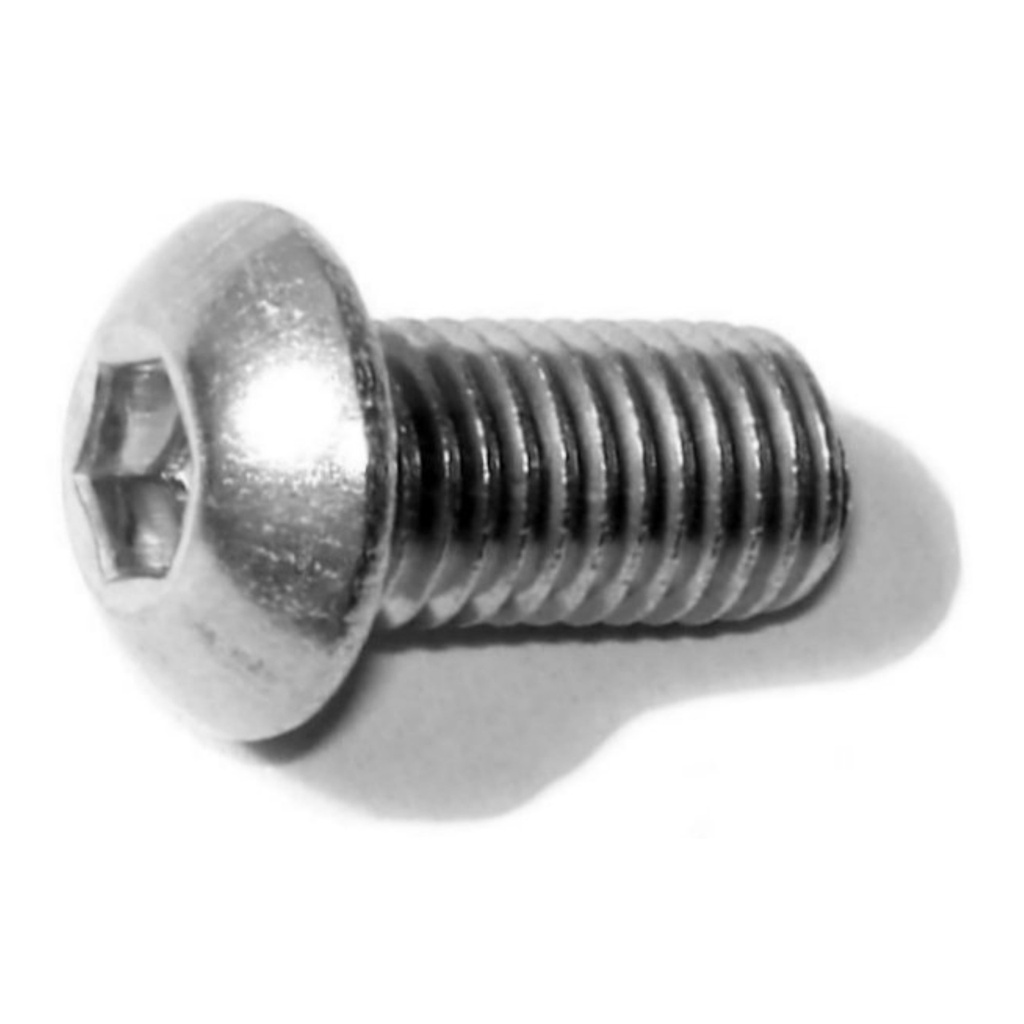 1/4-28 x 1/2 Button Socket SS