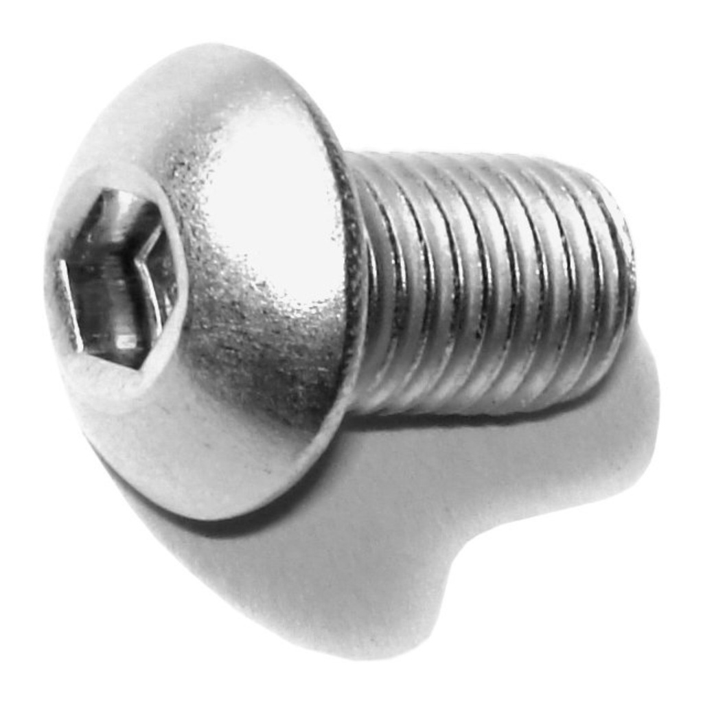5/16-24 x 1/2 Button Socket SS