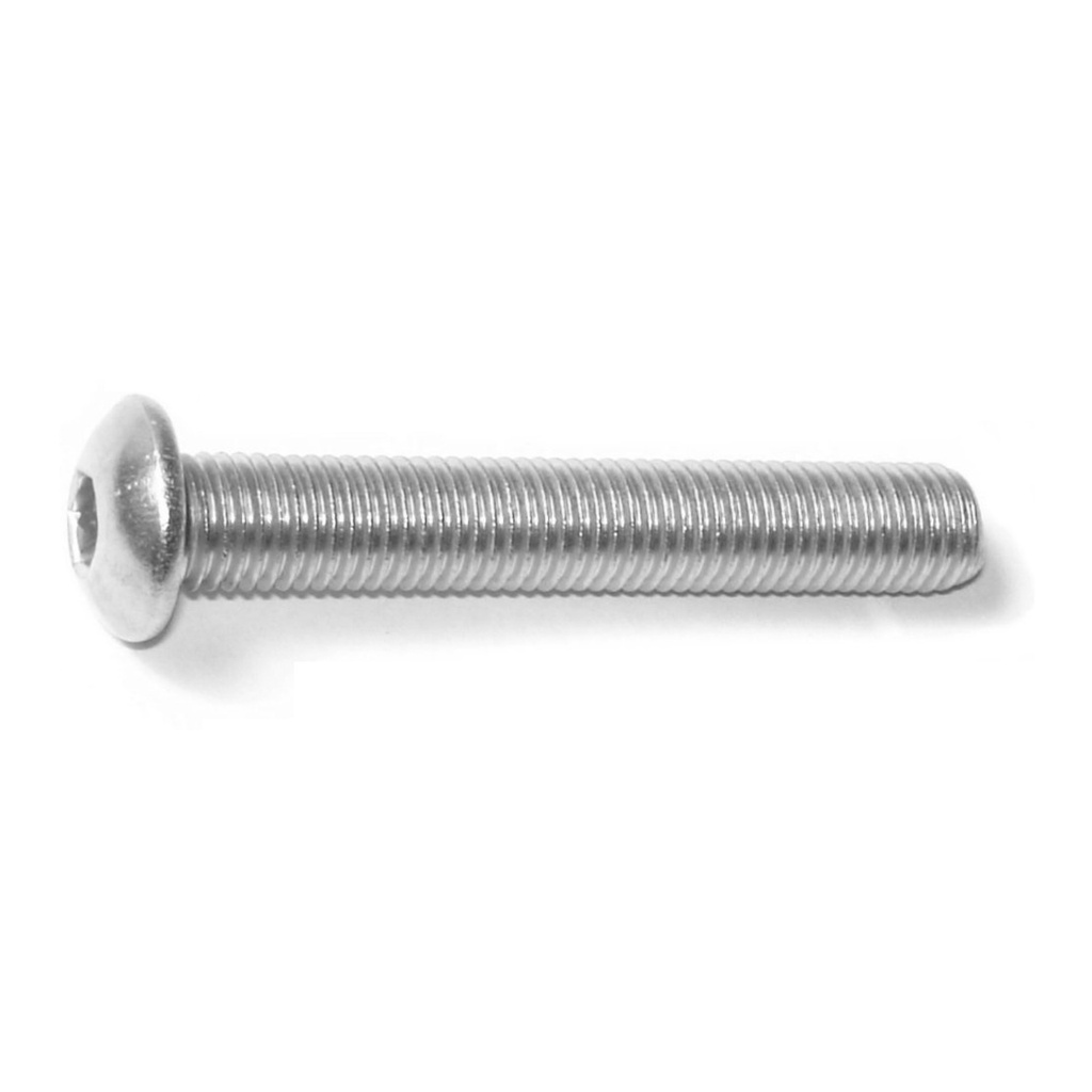 5/16-24 x 2 Button Socket SS