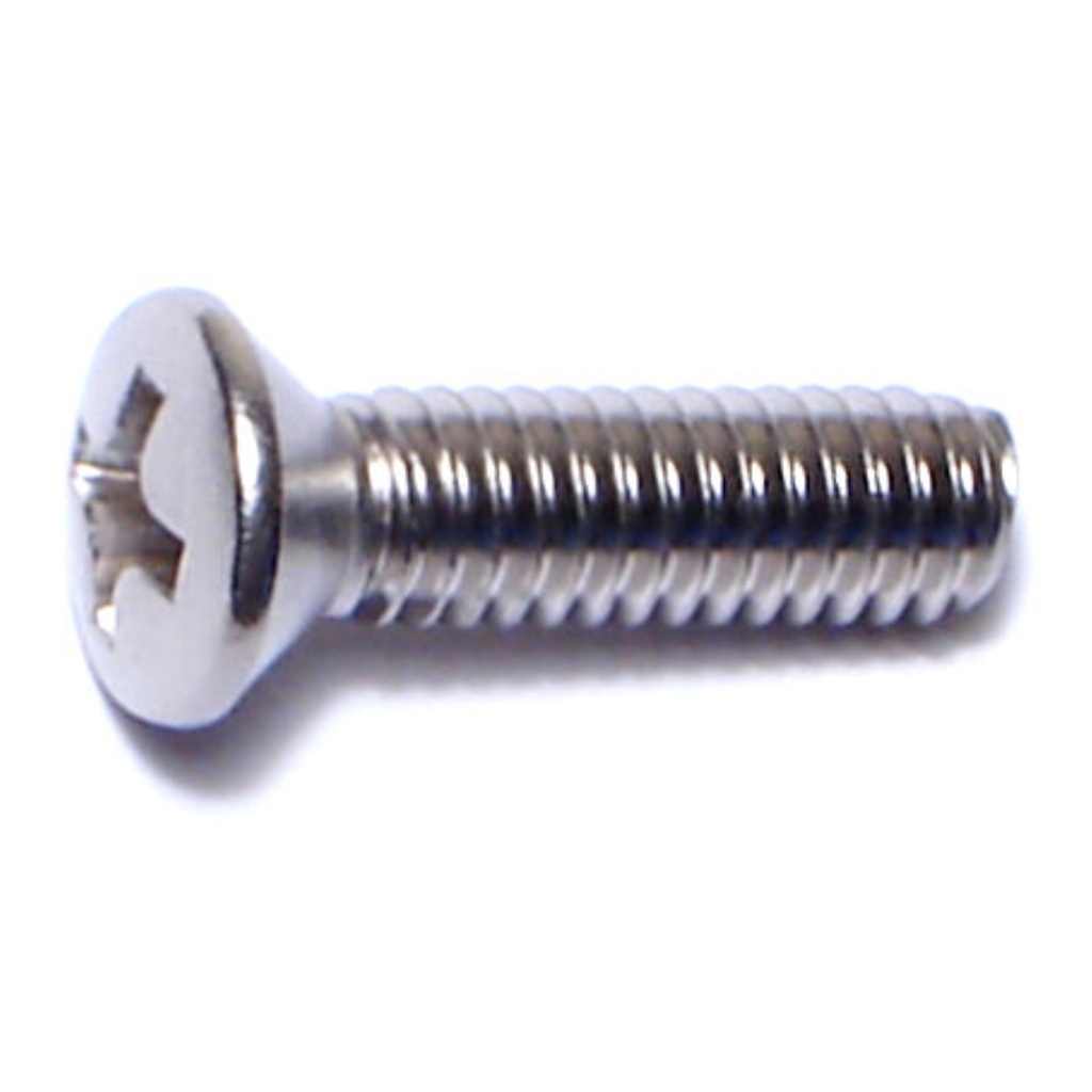 8-32 x 5/8 Ph Ov Mach Sc SS