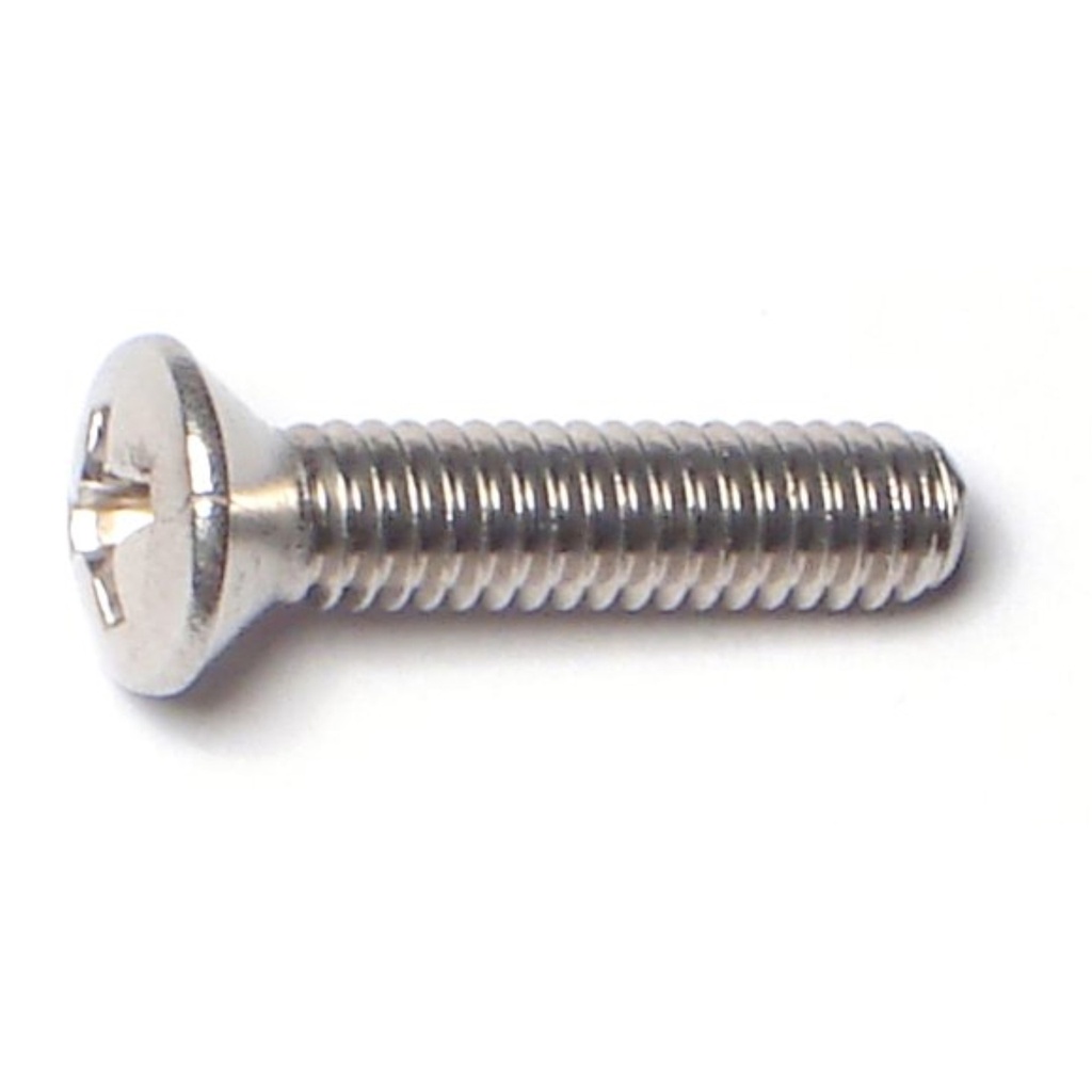 8-32 x 3/4 Ph Ov Mach Sc SS