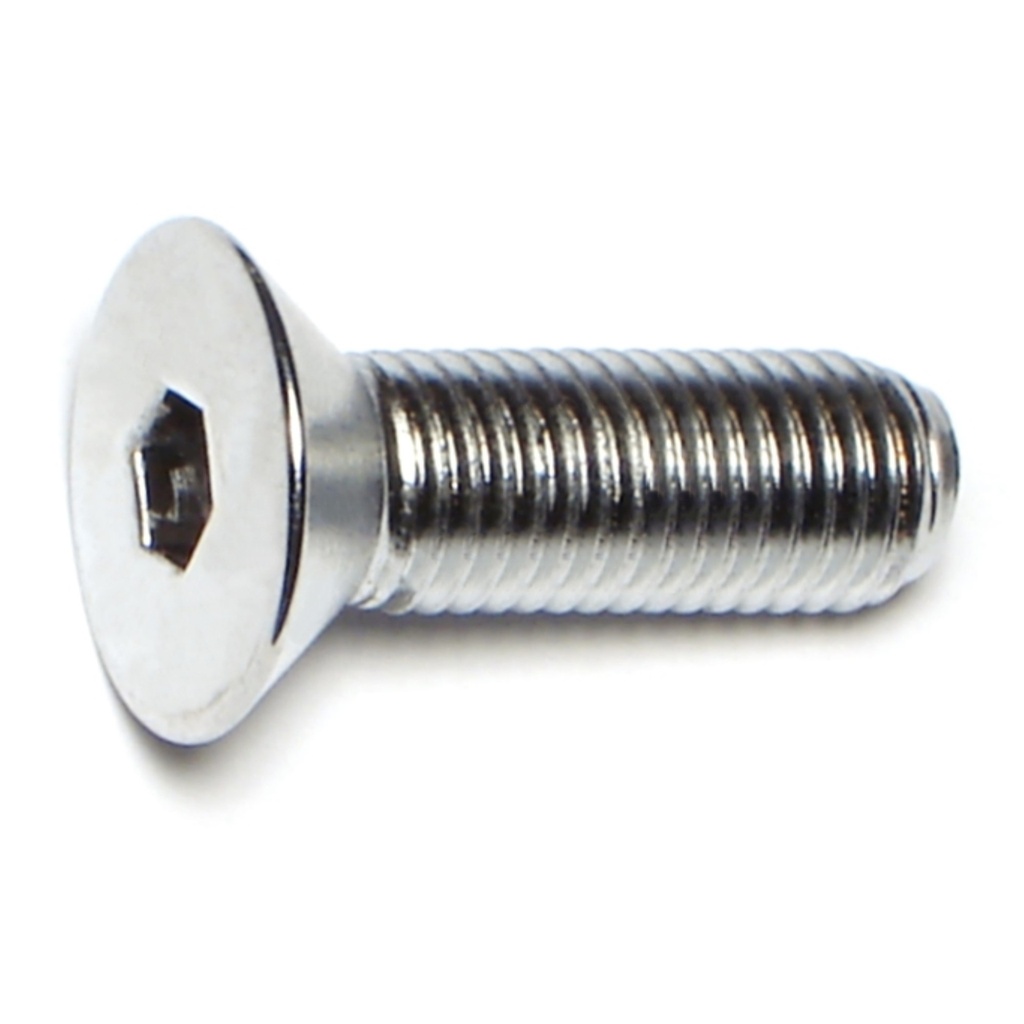5/16-24 x 1 Flat Socket Chrm