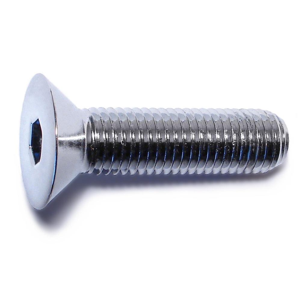 5/16-24x 1-1/4 Flat Socket Chrm