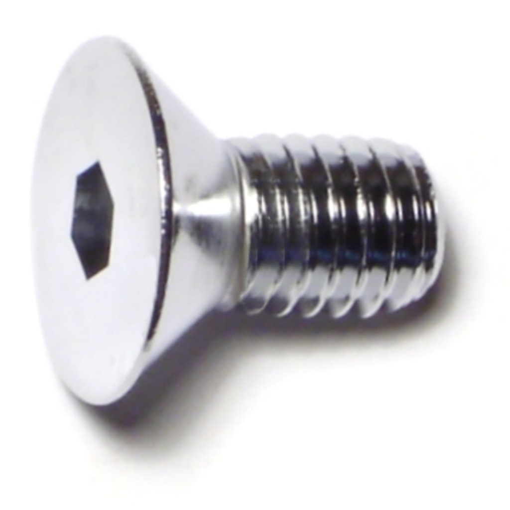 3/8-16 x 3/4 Flat Socket Chrm