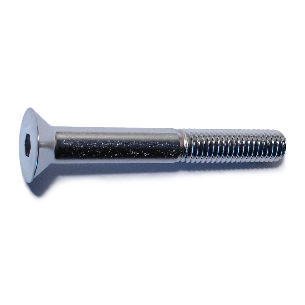 3/8-16 x 3 Flat Socket Chrm