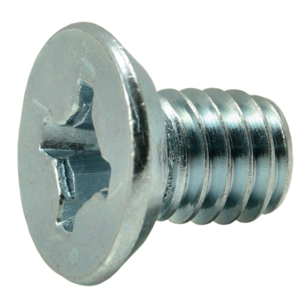 5/16-18 x 1/2 Ph Fl Mach Sc Zn