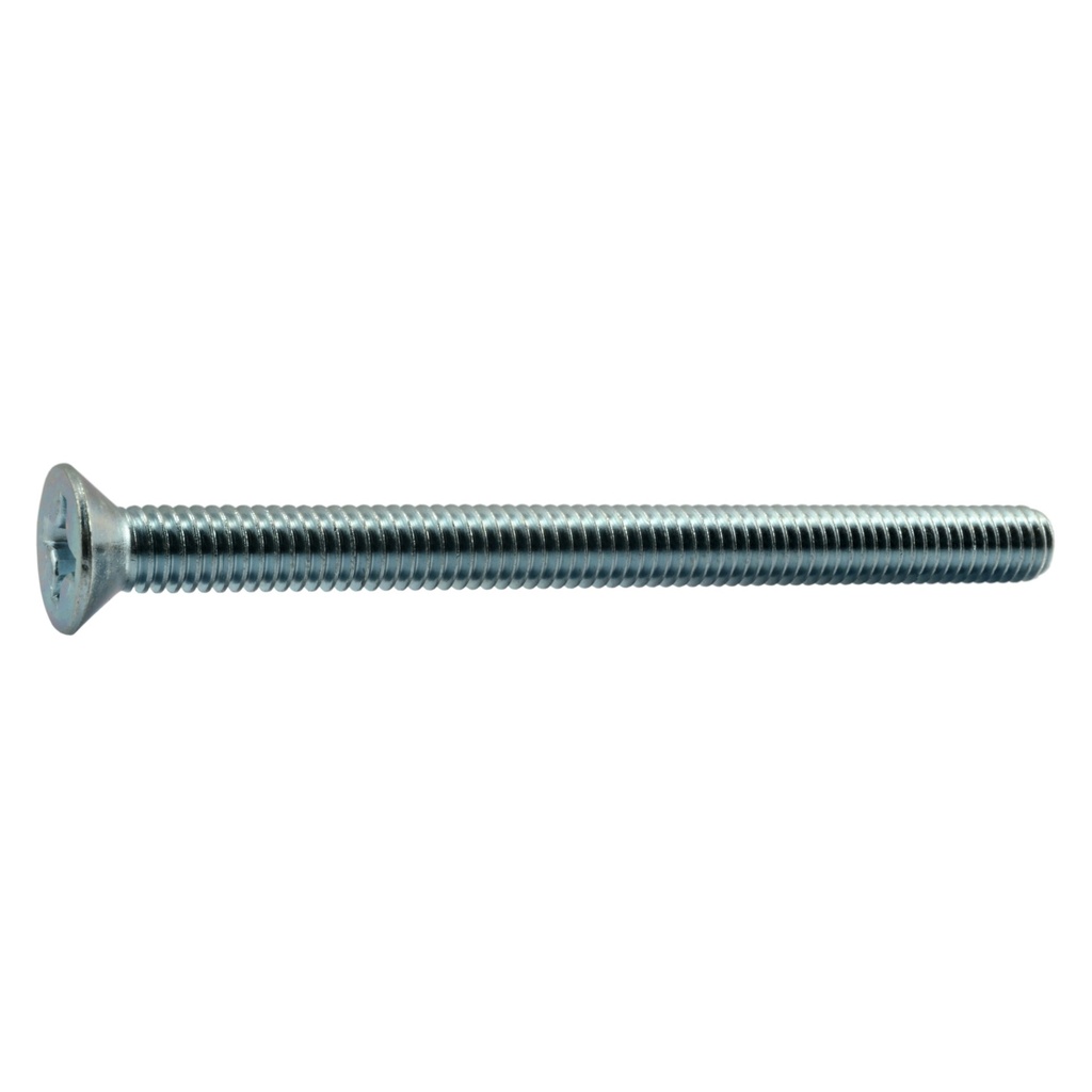 5/16-18 x 4 Ph Fl Mach Sc Zn