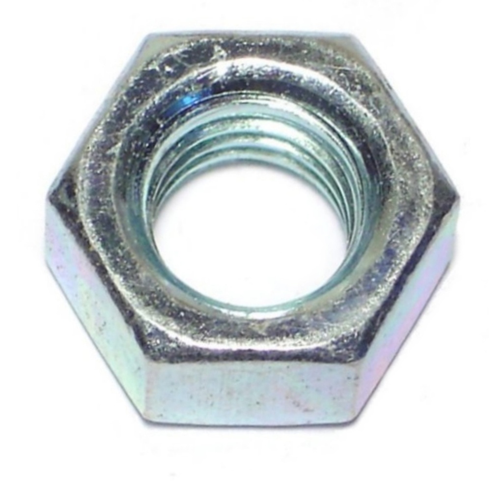 7/16-14 Hex Nut Zinc