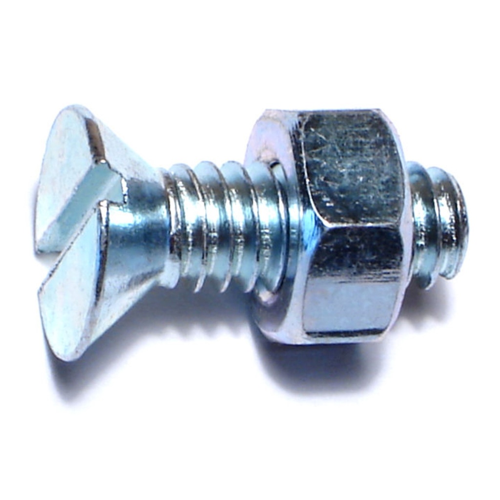 1/4-20 x 3/4 Sl Fl Mach Sc Zn