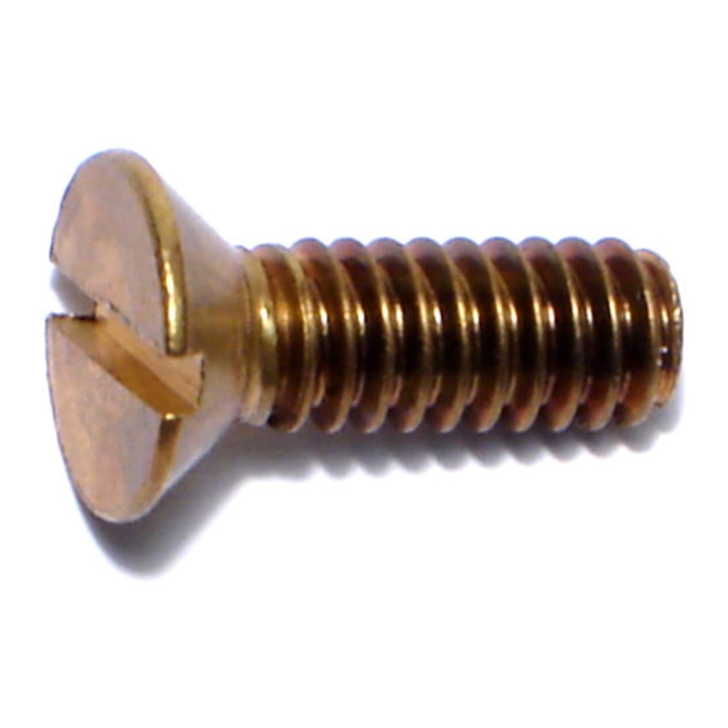 1/4-20 x 3/4 Sl Fl Mach Sc Br