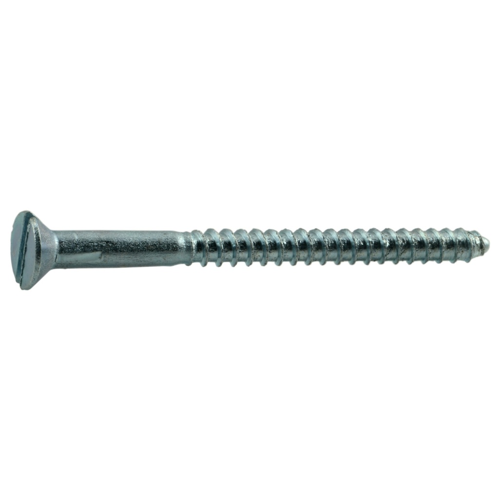 10 x 2-1/2 Sl Fl Wood Sc Zn