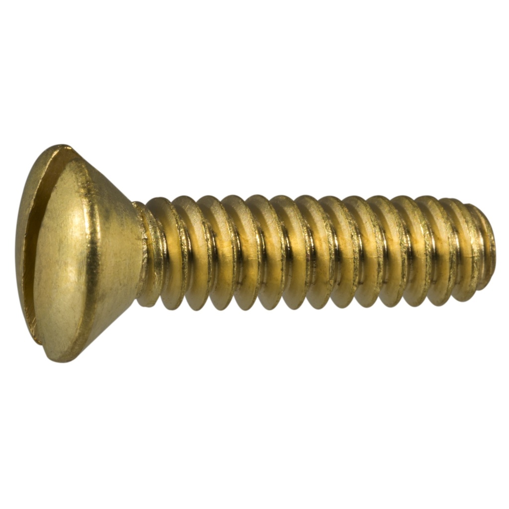 10-24 x 3/4 Sl Ov Mach Sc Br