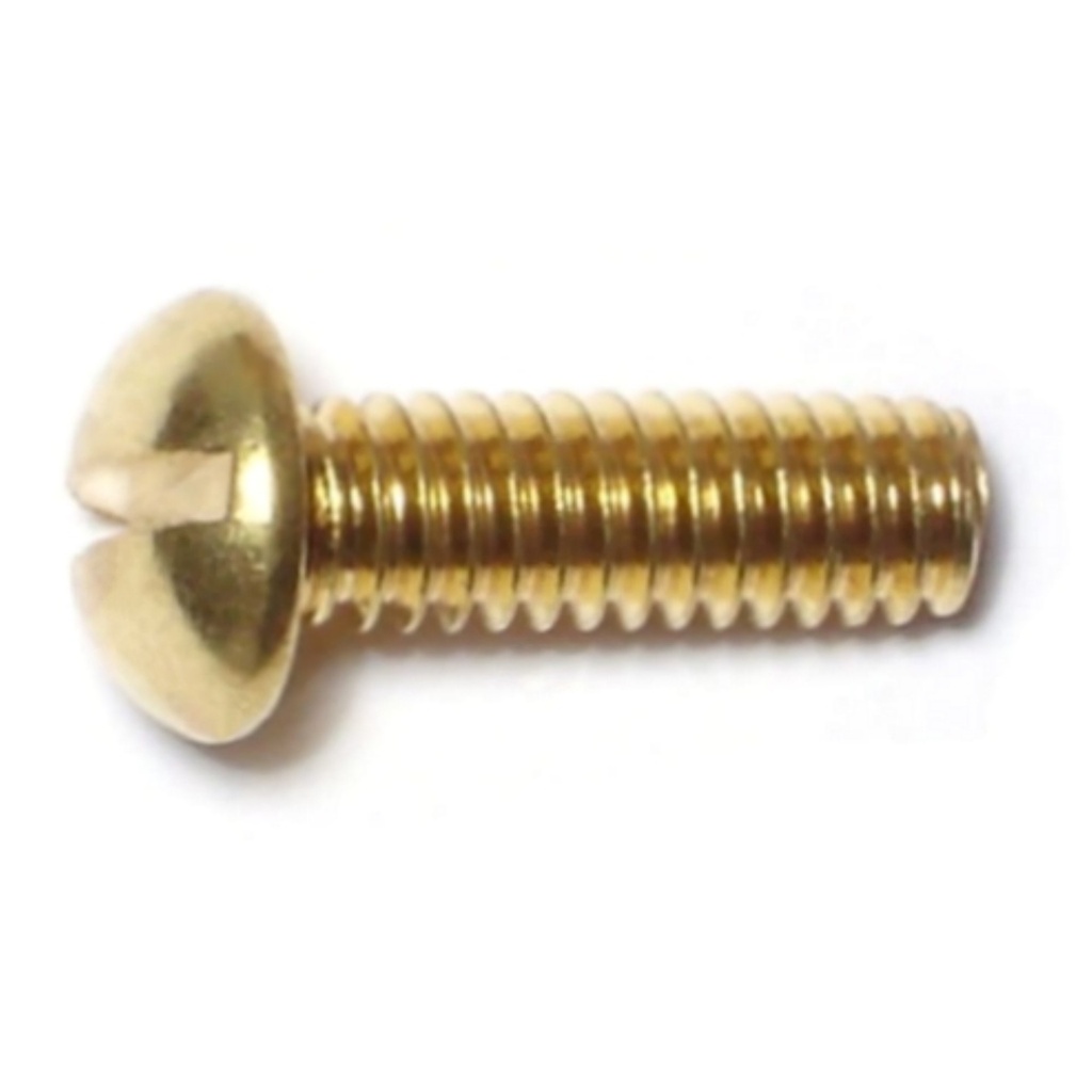 8-32 x 1/2 Sl Rd Mach Sc Br