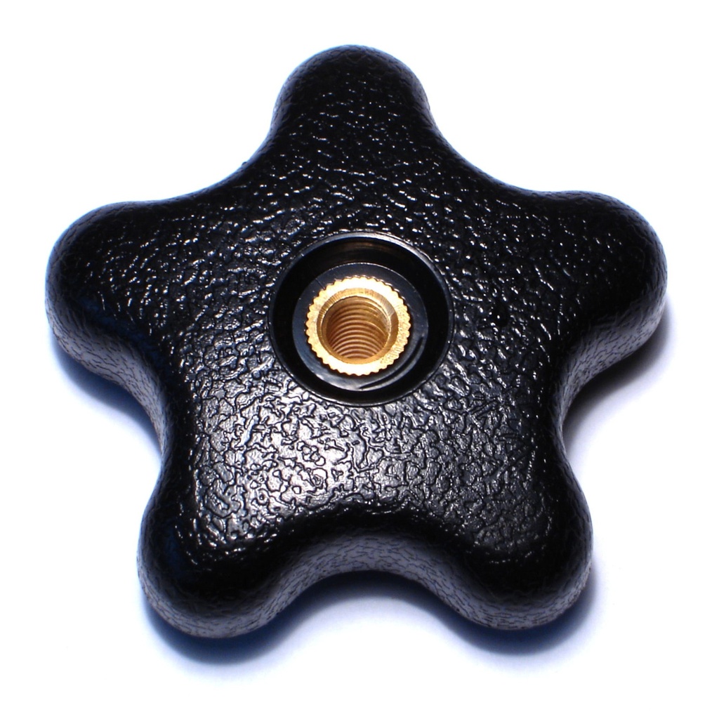 1/4-20 x 2-1/4 Star Knob T-hole