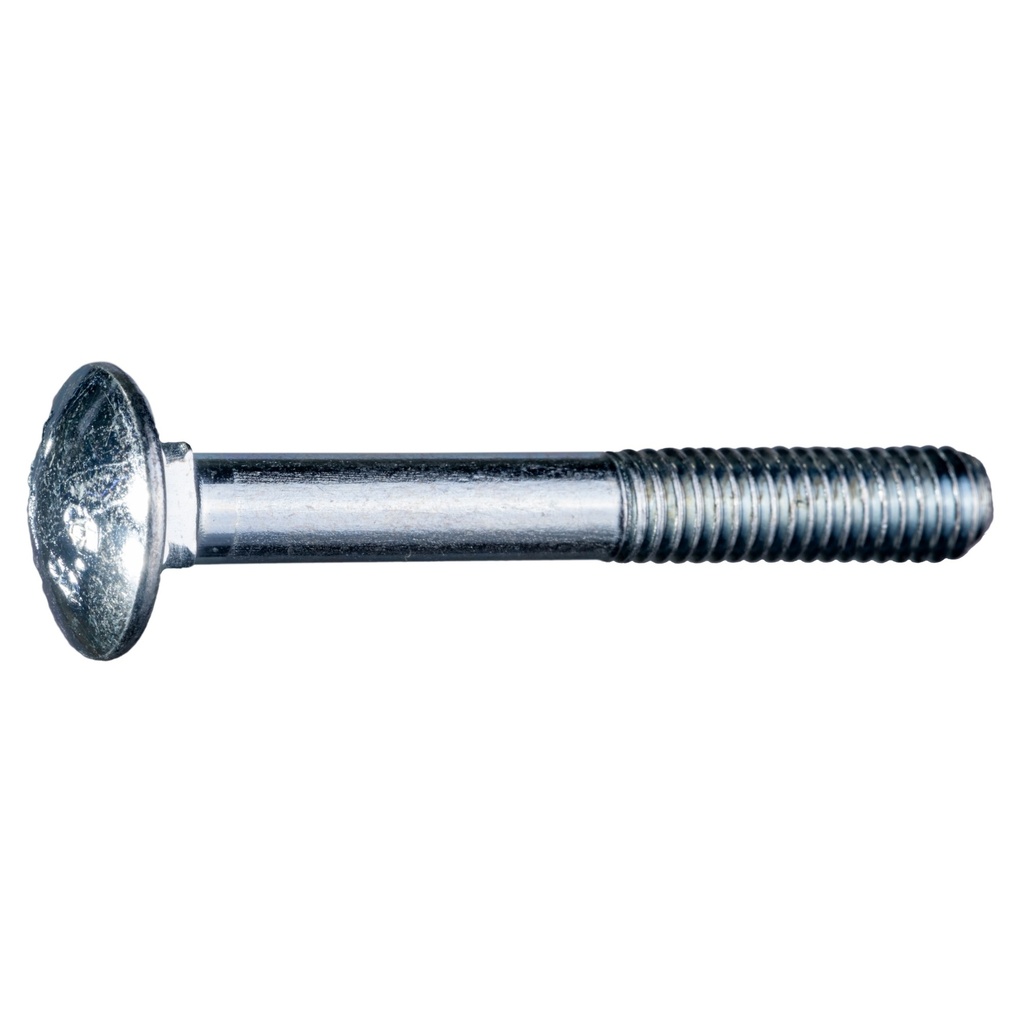6mm-1.0 x 45mm Carriage Bolt Zn