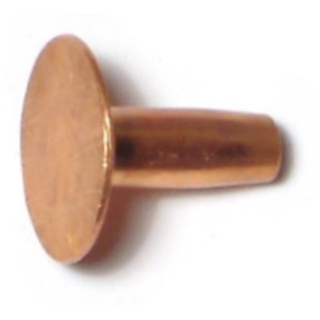 8 x 1/2 Copp Belt Rivet