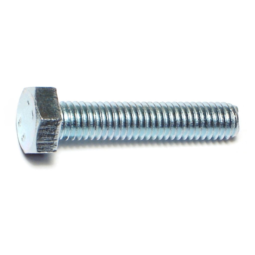 6mm x 30mm Hex Bolt Zinc