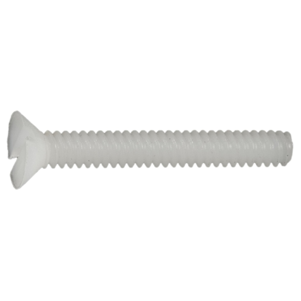 6-32 x 1 Slot Fl Scr-Nyln