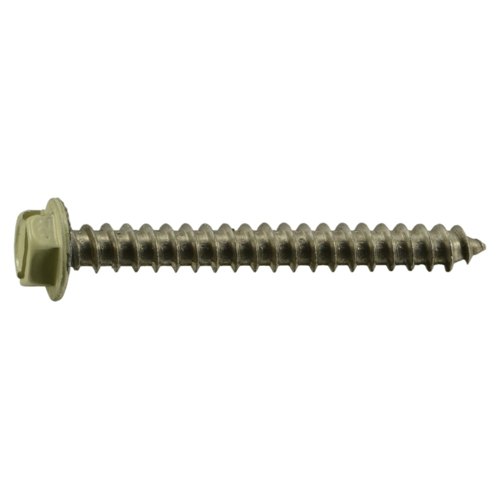 8 x 1-1/2 Hex SMS SS Beige