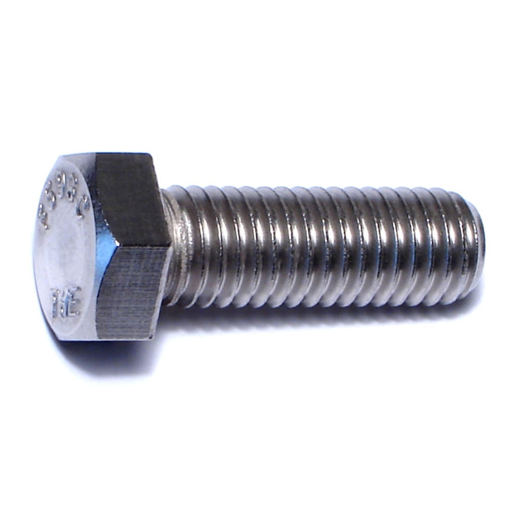 1/2 x 1-1/2 Hex Cap Screw SS