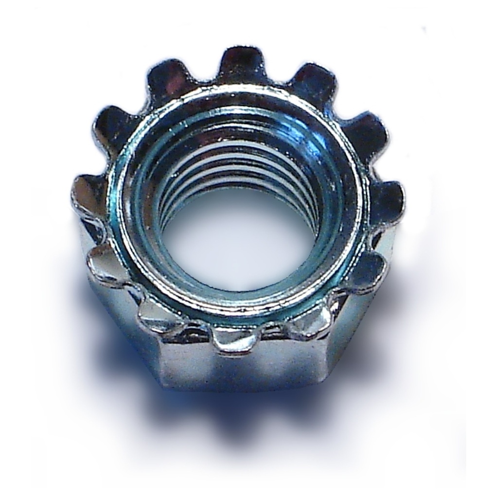 3/8-16 Kep Lock Nut Zn