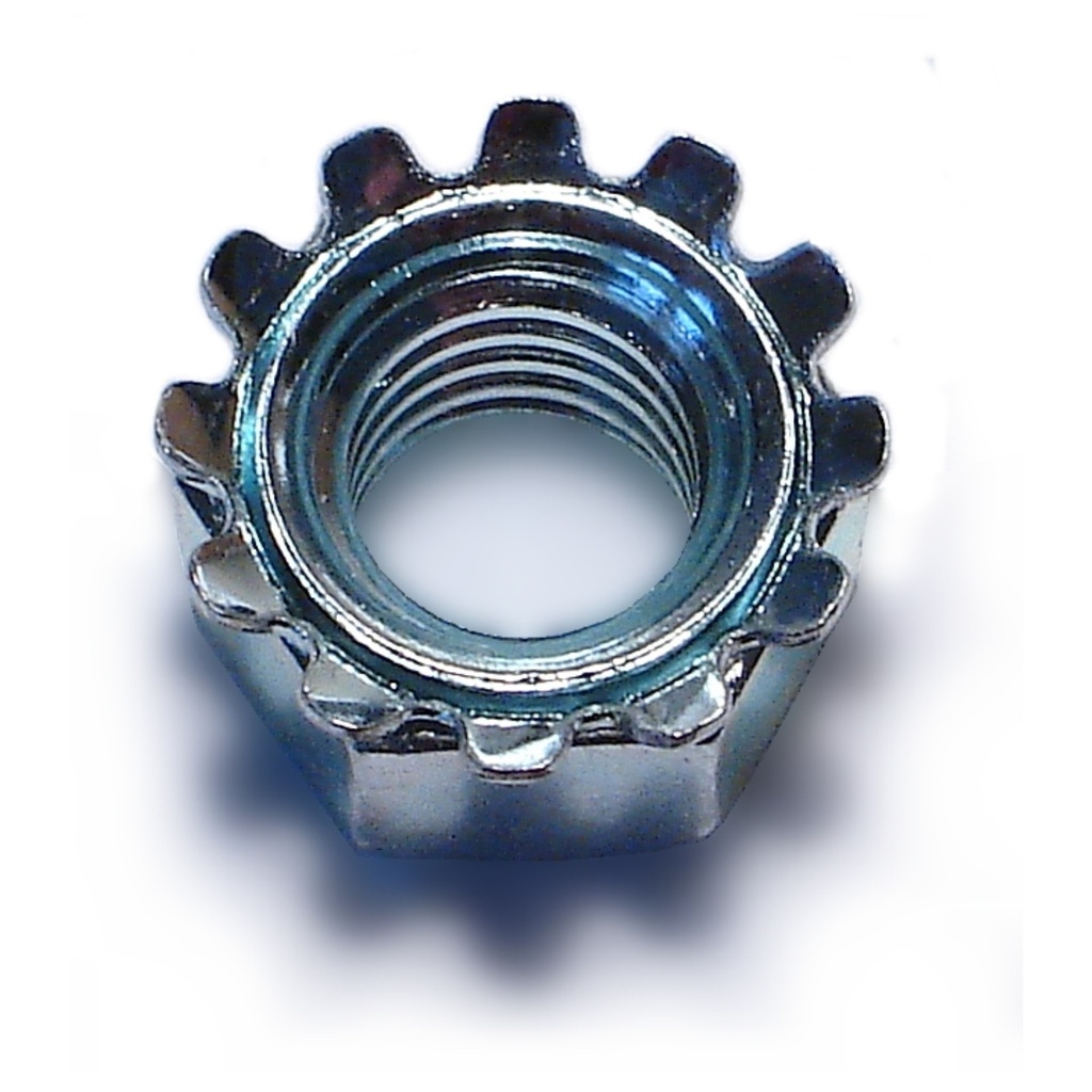 3/8-16 Kep Lock Nut Zn