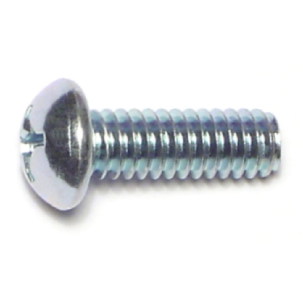 1/4-20 x 3/4 Ph Rd Mach Sc Zn