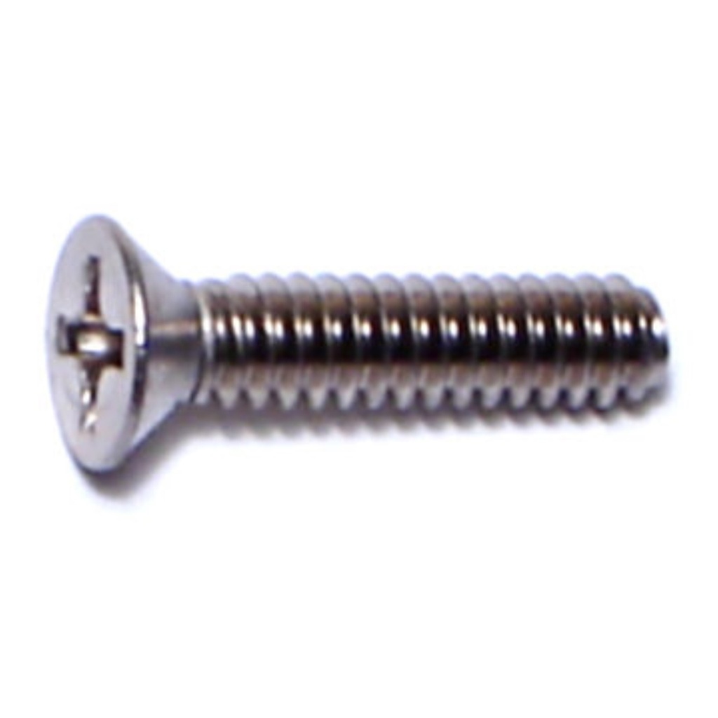 6-32 x 5/8 Ph Fl Mach Sc SS