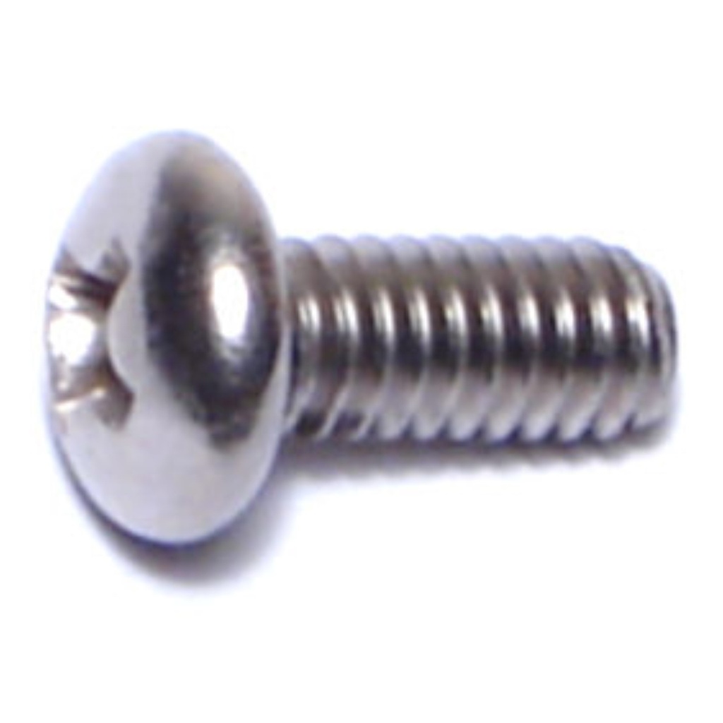 8-32 x 3/8 Ph Pn Mach Sc SS