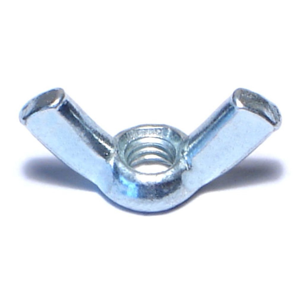 4mm-.70 Wing Nut Zinc