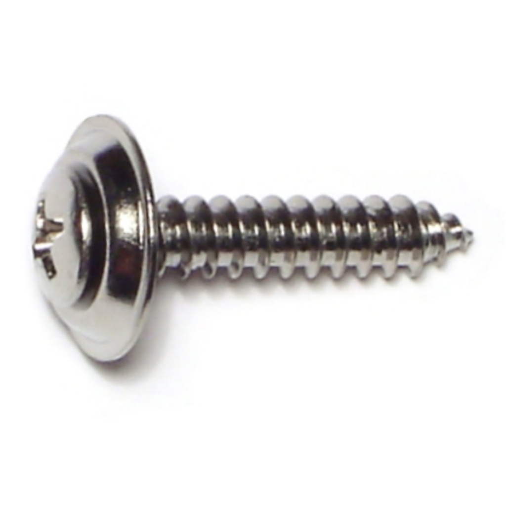 10 x 1 #8 Sems Trim Scr