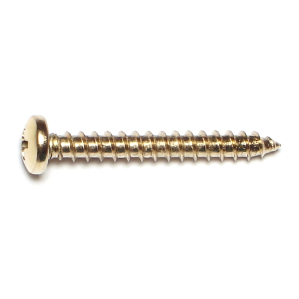 [MF82824] 10 x 1-1/2 Ph Pan SMS Brass