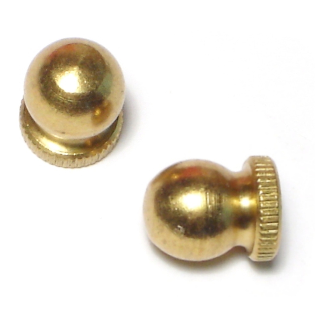 1/4-27 Tapped Balls Br