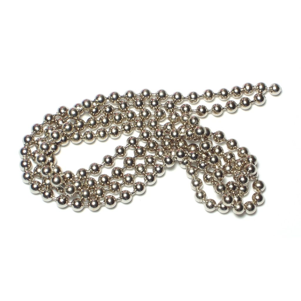#10 x 3' Ball Chain Nickl