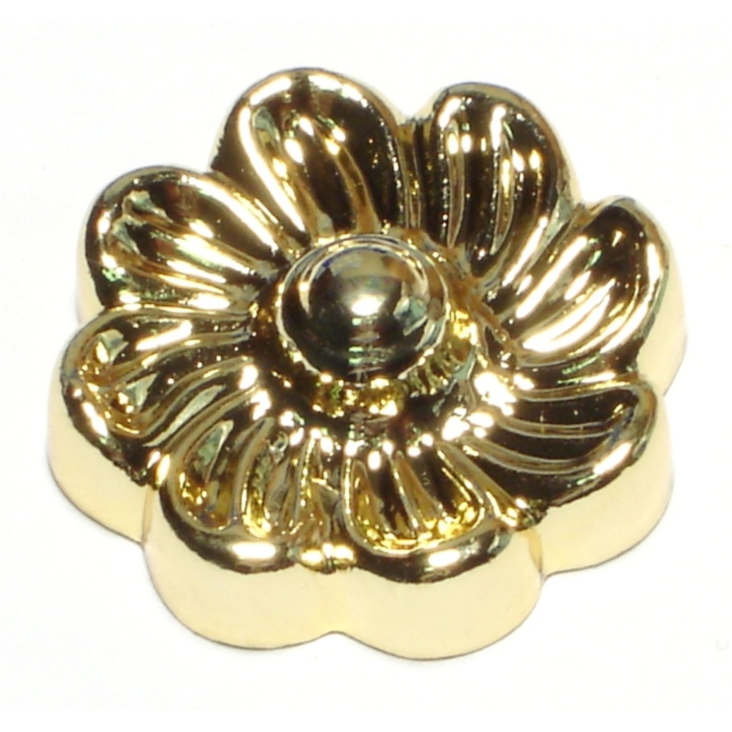 1/8-IP x 1 Gold Rosette Cap