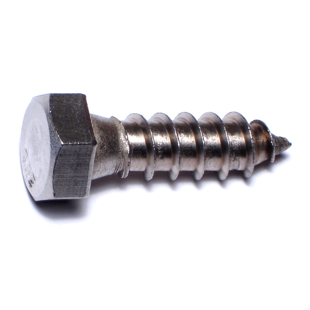 3/8 x 1-1/4 Hex Lag Screw SS