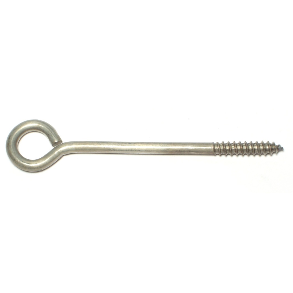 1/4 x 5 Lag Screw Eye SS