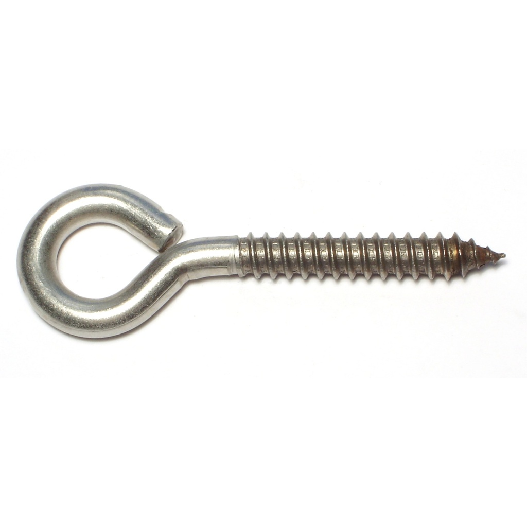 3/8 x 4-1/2 Lag Screw Eye SS