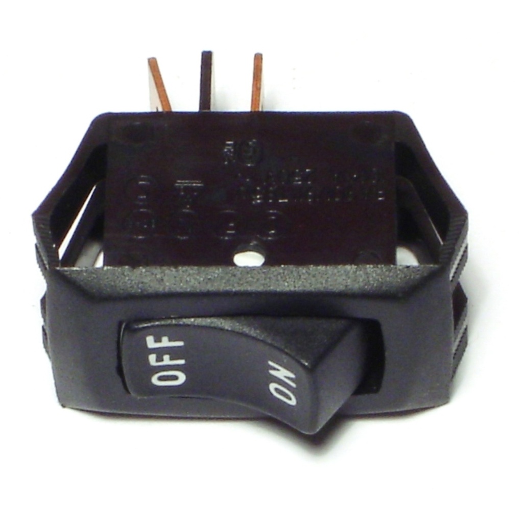 On/Off White Rocker Switch